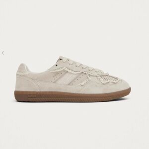 ALOHAS Tb.490 Crochet Cream Leather Sneaker